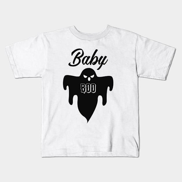 Baby Boo Kids T-Shirt by KC Happy Shop